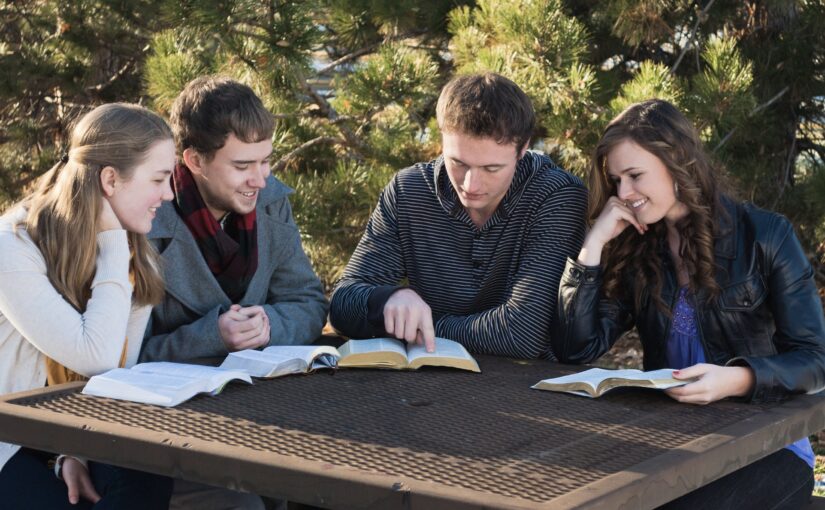 <p style="font-weight: 400; text-align: center;">Bible Studies at Discover Bedrock Truth</p>